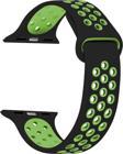 Microsonic Apple Watch Ultra 2 Rainbow Sport Band Kordon Siyah Yeşil