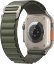 Microsonic Apple Watch Series 7 45mm Kordon Alpine Loop Yeşil