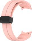 Microsonic Samsung Galaxy Watch 4 Classic 46mm Kordon Ribbon Line Pembe