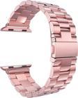Microsonic Apple Watch Series 8 45mm Metal Stainless Steel Kordon Rose Gold