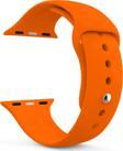 Microsonic Apple Watch SE 2022 44mm Silikon Kordon Turuncu