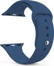 Microsonic Apple Watch SE 2022 44mm Silikon Kordon Lacivert