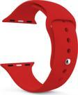Microsonic Apple Watch SE 2022 44mm Silikon Kordon Kırmızı