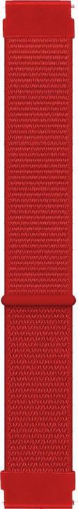 Microsonic Garmin Forerunner 265 Hasırlı Kordon Woven Sport Loop Kırmızı