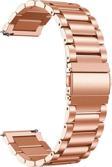 Microsonic Samsung Galaxy Watch 5 40mm Metal Stainless Steel Kordon Rose Gold