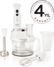 Arzum Ar1004 Soprano Max Multi Beyaz 1000 W Blender Seti