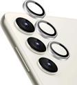 Microsonic Samsung Galaxy S23 FE Tekli Kamera Lens Koruma Camı Gümüş