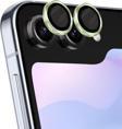 Microsonic Samsung Galaxy Z Flip 5 Tekli Kamera Lens Koruma Camı Yeşil
