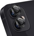 Microsonic Apple iPhone 12 Tekli Kamera Lens Koruma Camı Siyah