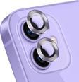 Microsonic Apple iPhone 12 Tekli Kamera Lens Koruma Camı Lila