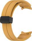 Microsonic Samsung Galaxy Watch 6 40mm Kordon Ribbon Line Sarı