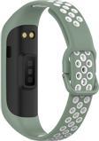 Microsonic Samsung Galaxy Fit 2 R220 Rainbow Sport Band Kordon Yeşil Beyaz