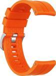 Microsonic Huawei Watch GT3 42mm Kordon, Silicone RapidBands Turuncu