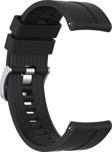Microsonic Huawei Watch GT3 42mm Kordon, Silicone RapidBands Siyah