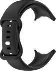 Microsonic Google Pixel Watch Kordon, Silicone Sport Band Siyah
