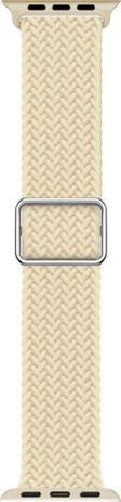 Microsonic Apple Watch Ultra Kordon Braided Loop Band Bej