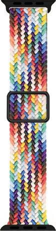 Microsonic Apple Watch Series 8 45mm Kordon Braided Loop Band Pride Edition