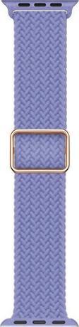 Microsonic Apple Watch Series 5 40mm Kordon Braided Loop Band Lila