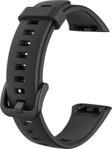 Microsonic Huawei Honor Band 6 Kordon, Silicone Sport Band Siyah