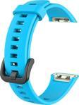Microsonic Huawei Honor Band 6 Kordon, Silicone Sport Band Mavi
