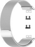 Microsonic Huawei Watch Fit Milanese Loop Kordon Gümüş