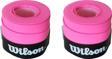 Wilson Comfort Bowl O'Grips 2 Adet Grip, Tenis Raketi Gribi Pembe