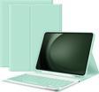 Sneezy Samsung Tab S6 Lite P610 10.4 İnç Uyumlu Styletech Bluetooth Klavyeli Çok Yönlü Kılıf