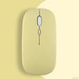 Sneezy Apple Macbook Şarj Edilebilir Sessiz Mouse Bluetooth + 2.4Hz Wifi Kablosuz Mouse Fare