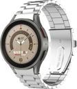 Sneezy Samsung Galaxy Watch 4 5 Pro 40 42 44 45 46Mm Uyumlu Kavisli Ironweft Döküm Çelik Metal Kordon