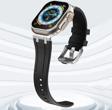 Sneezy Watch 42-44-45-49Mm İle Uyumlu Everest Tasarım Silikon Kordon Uyumlu