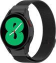 Sneezy Samsung Galaxy Watch 4 40 42 44 46Mm Uyumlu Kavisli Woven Wire Metal Tasarım Kordon