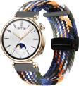 Sneezy Huawei Watch Gt 4 41Mm İle Uyumlu 18Mm Fiberlink Manyetik Tokalı Örgü Kordon