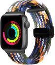 Sneezy Apple Watch 38-40-41Mm İle Uyumlu Fiberlink Manyetik Tokalı Kumaş Örgü Kordon