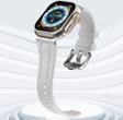 Sneezy Apple Watch 42-44-45-49Mm İle Uyumlu Everest Tasarım Silikon Kordon