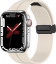 Sneezy Apple Watch 42Mm 44Mm 45Mm Seri 1 2 3 4 5 6 7 8 Se Uyumlu Coastal Manyetik Tokalı Silikon Kordon