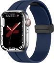 Sneezy Apple Watch 42Mm 44Mm 45Mm Seri 1 2 3 4 5 6 7 8 Se Uyumlu Coastal Manyetik Tokalı Silikon Kordon