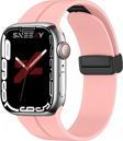 Sneezy Apple Watch 42Mm 44Mm 45Mm Seri 1 2 3 4 5 6 7 8 Se Uyumlu Coastal Manyetik Tokalı Silikon Kordon