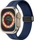 Sneezy Apple Watch 49Mm Ultra Seri Uyumlu Coastal Manyetik Tokalı Silikon Kordon