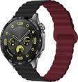 Sneezy Huawei Watch Gt4 46Mm İle Uyumlu 22Mm Harmony Duo Magnetik Silikon Kordon