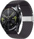 Sneezy Huawei Watch Gt4 46Mm İle Uyumlu 22Mm Metal Klips Solo Fiberlink Örgü Kordon
