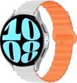 Sneezy Samsung Galaxy Watch 6 – Classic 40-43-44-47Mm Uyumlu 20Mm Harmony Duo Magnetik Silikon Kordon