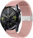 Sneezy Huawei Watch 4 46Mm-Watch 4 Pro 22Mm Uyumlu Metal Klips Solo Fiberlink Örgü Kordon