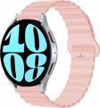 Sneezy Samsung Galaxy Watch 4 40-42-44-46Mm Uyumlu 20Mm Harmony Duo Magnetik Silikon Kordon