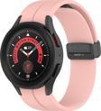 Sneezy Samsung Galaxy Watch 4 5 Pro 40 42 44 45 46Mm Uyumlu Kavisli Coastal Manyetik Tokalı Silikon Kordon