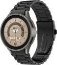 Sneezy Samsung Galaxy Watch 4 5 Pro 40 42 44 45 46Mm Uyumlu Kavisli Ironweft Döküm Çelik Metal Kordon