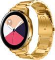Sneezy Samsung Galaxy Watch Active Active 2 44Mm-40Mm Uyumlu 20Mm Ironweft Döküm Çelik Metal Kordon