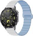 Sneezy Samsung Gear S3 Frontier R760 – S3 Classic R770 22Mm Uyumlu Harmony Duo Magnetik Silikon Kordon
