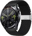 Sneezy Huawei Watch Gt Runner-Sport 46Mm- Gt2 E 22Mm Uyumlu Metal Klips Solo Fiberlink Örgü Kordon