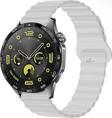 Sneezy Samsung Galaxy Watch 46Mm R800 -Watch 3 45Mm R840 22Mm Uyumlu Harmony Duo Magnetik Silikon Kordon