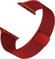 Microsonic Apple Watch 3 38mm Milanese Loop Kordon Koyu Kırmızı